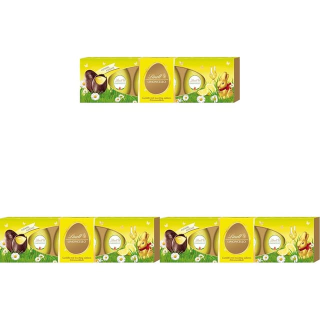 Detalle 1 de Lindt Limoncello-Eier Zartbitter 108 g