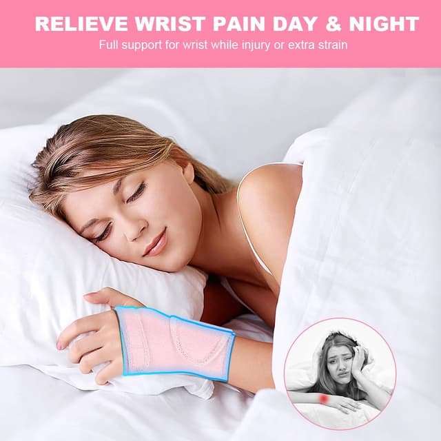 Thumbnail 6 de ACWOO attelle de poignet pour canal carpien, tendinite et arthrite — maintien confortable de jour et de nuit