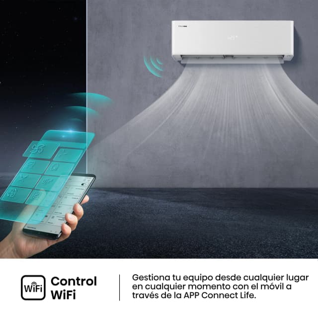 Thumbnail 4 de Hisense QH35XV4A aire acondicionado 3.010 frig/h WiFi