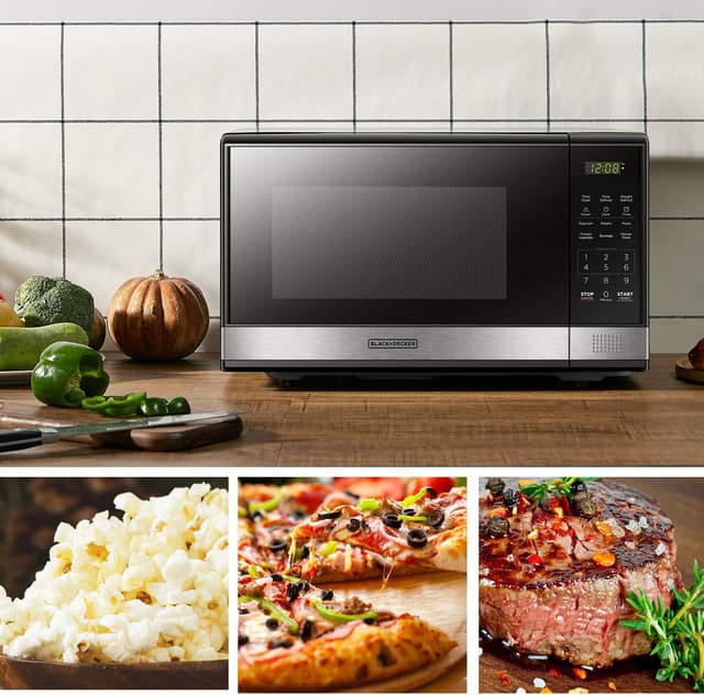 Thumbnail 3 de BLACK+DECKER EM031MB11 1.1 cu ft Microwave