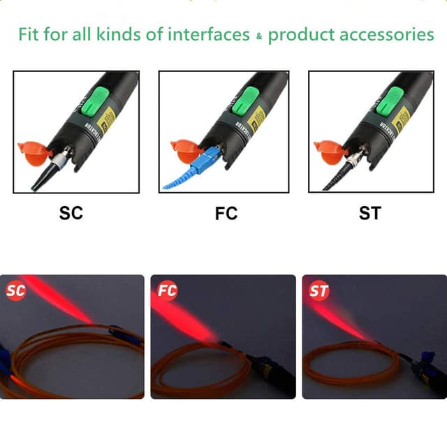 Detalle 2 de DAXGD Visual Fault Locator 30 km Reichweite