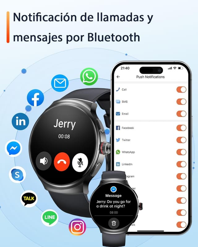 Thumbnail 5 de OUKITEL Reloj Inteligente 1,43" AMOLED