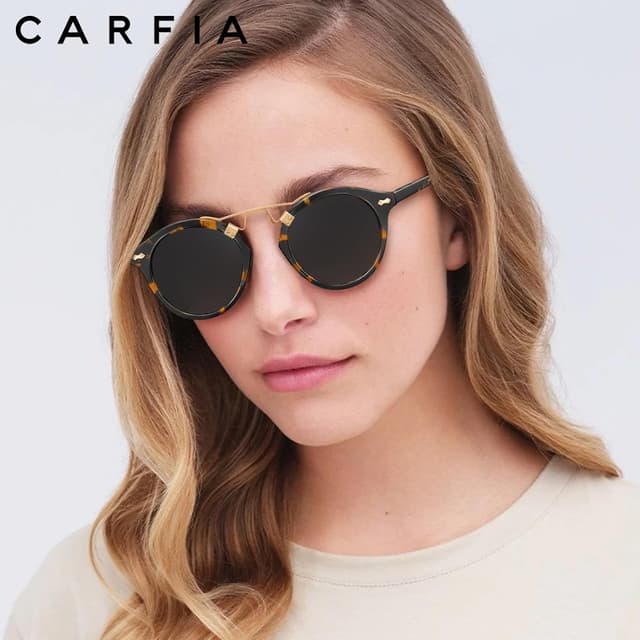 Thumbnail 2 de Carfia Round Polarized Sunglasses CA5395