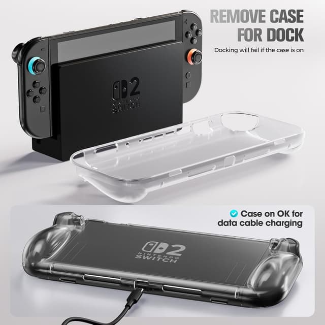 Thumbnail 6 de ProCase Protective Case for Nintendo Switch 2 (2025) – ergonomic grip TPU cover