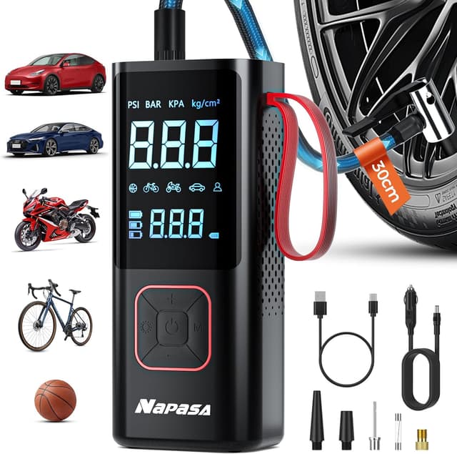 Imagen de Digital Tyre Inflator 150 PSI, 6000mAh en OfertitasTOP