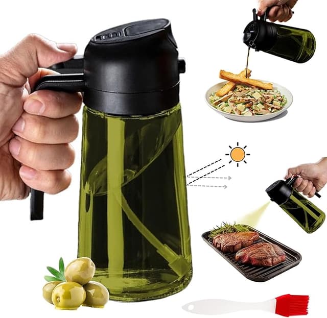 Imagen de Suma Smart Aceitera Pulverizador 2 en 1, 470 ml, Verde 🍃 en OfertitasTOP