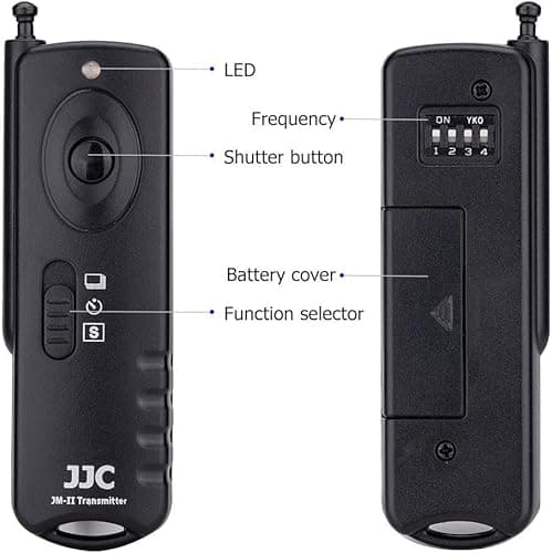 Detalle de JJC DC-ZS99 wireless shutter control 30 m