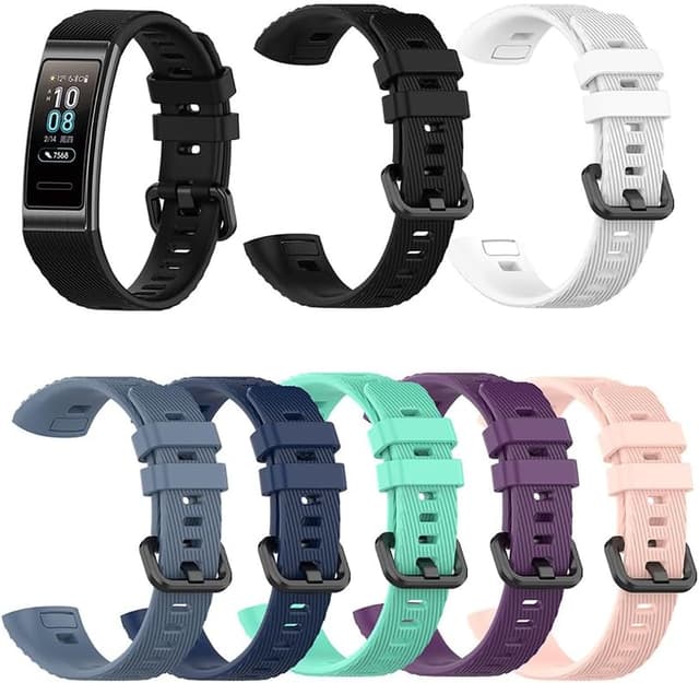 Detalle 2 de Silicone Sport Replacement Strap for Huawei Band 3 / Band 3 Pro and Band 4 Pro (TPU) – Watch Strap