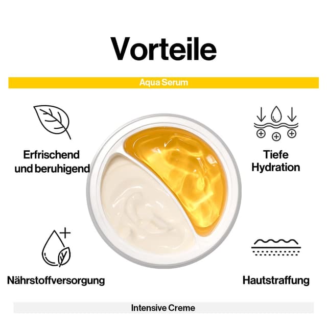 Detalle 2 de d'alba Double Serum & Cream 70g