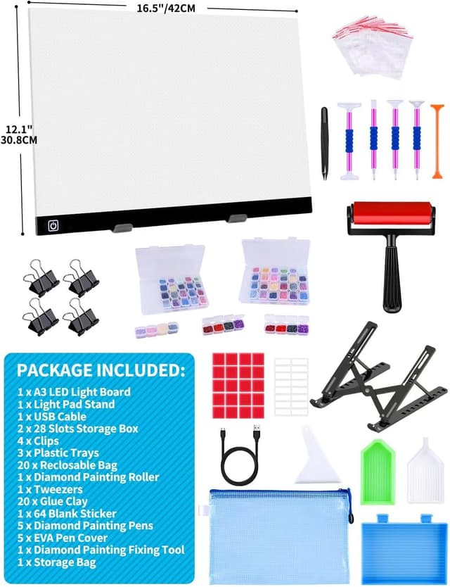 Detalle 1 de Ratukall A3 LED Light Pad 31 x 42cm