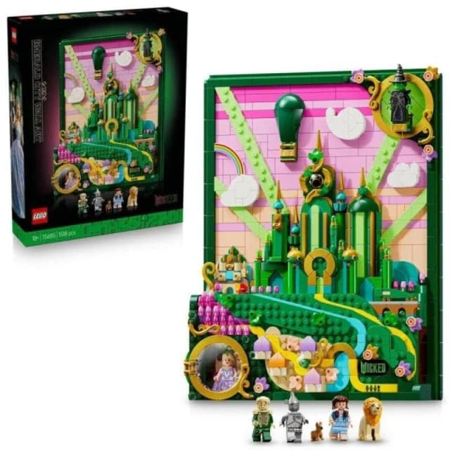 Imagen de Lego 75685 Wicked Arte Mural Emerald City 1.518 piezas 🧱 en OfertitasTOP