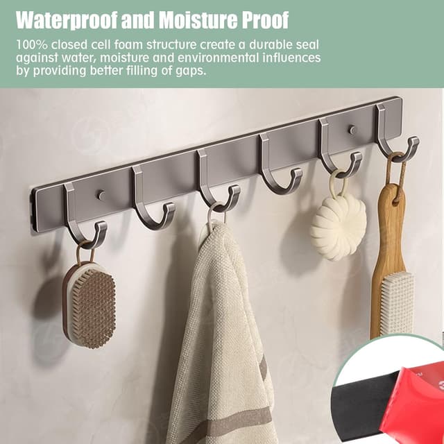 Detalle de Doppelseitiges Klebeband Extra Stark (VHB 5952) 10 mm x 11 m, 1,1 mm dick – wasserfest & temperaturbeständig