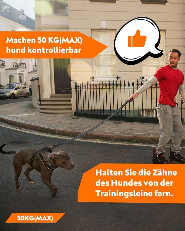 Detalle de Toozey Schleppleine für Hunde 10 m