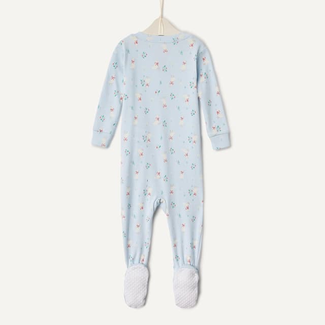 Detalle de Amazon Essentials x Sofia Grainge Pigiami con Piedi Attillati in Cotone Unisex per Bimbi