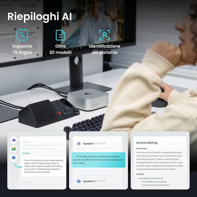 Thumbnail 2 de H1E Dock USB-C 8-in-1