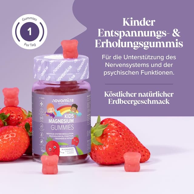 Detalle 2 de Magnesium Gummibärchen Kinder 546 mg