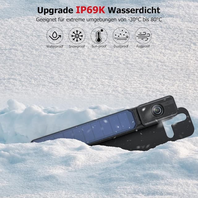 Thumbnail 4 de Solar Rückfahrkamera 7,2 Zoll Monitor