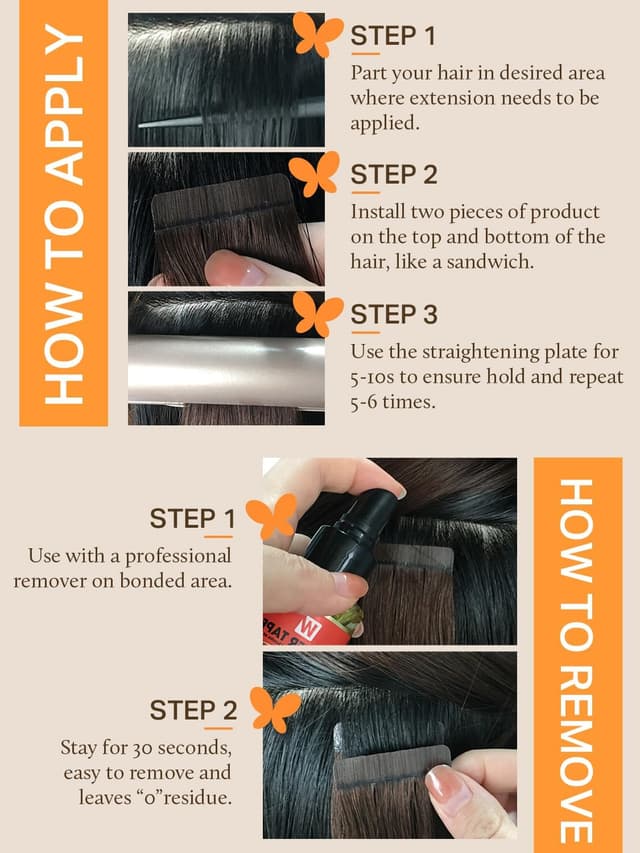 Thumbnail 6 de DOORES Extension Capelli Veri Remy 10pz 40cm