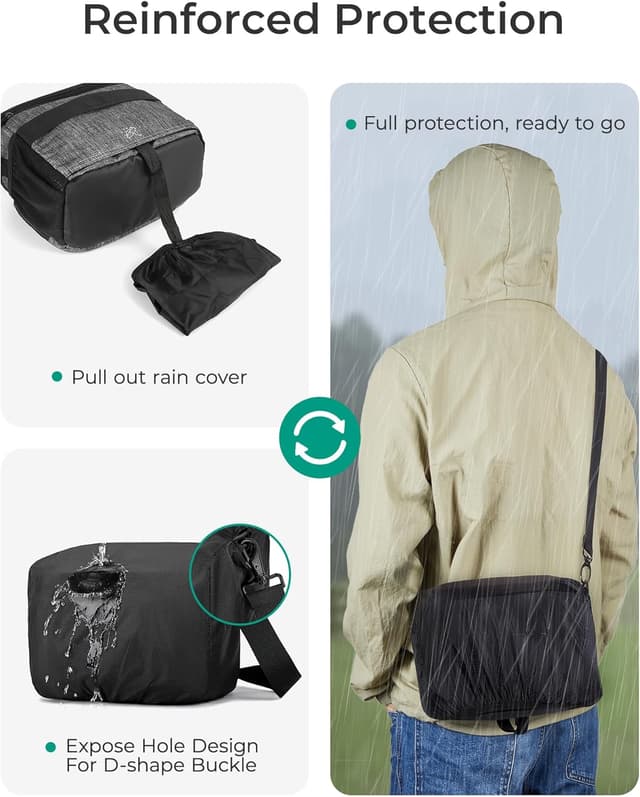 Detalle 2 de bagsmart Kameratasche 25 cm