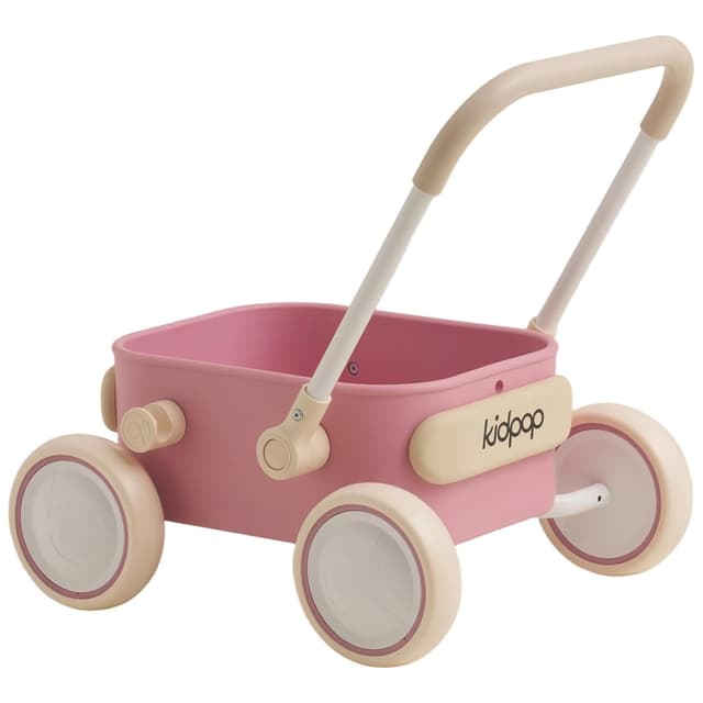 Detalle de Kidpop PULA 2-in-1 Baby Lauflernhilfe (Indoor & Outdoor), Rosa