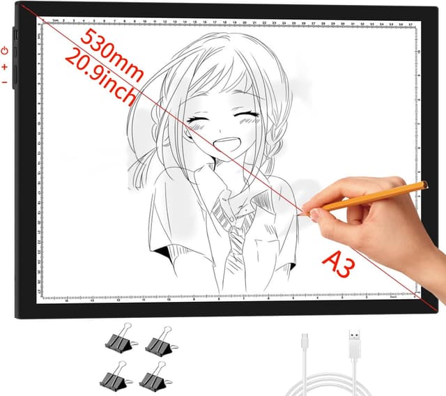 Imagen de WELZK Tablette lumineuse A3 🎨 en OfertitasTOP