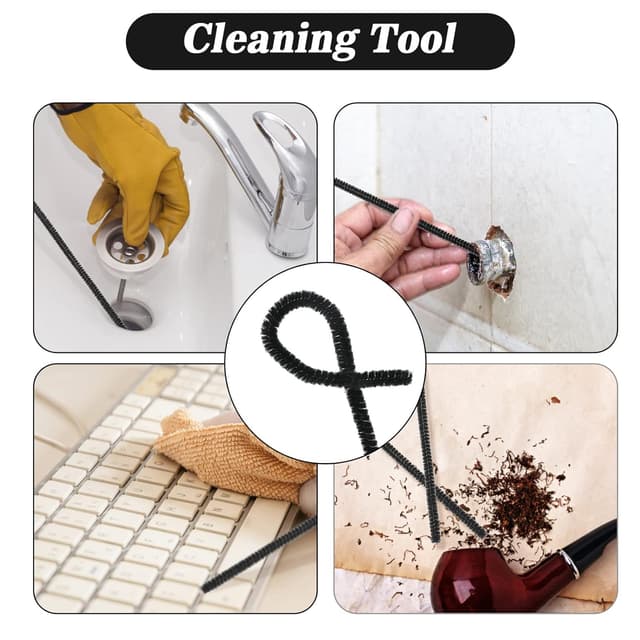 Thumbnail 4 de G2PLUS Black Pipe Cleaners 30cm for Craft