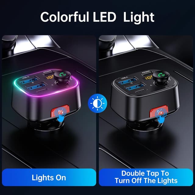 Thumbnail 5 de Syncwire Bluetooth 5.4 FM Transmitter 48W