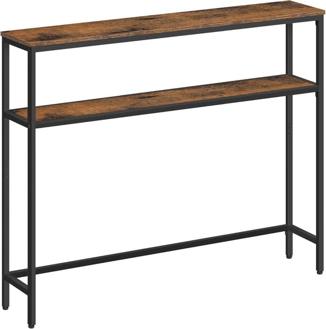 Thumbnail 6 de VASAGLE tavolo consolle stretto 20 x 80 cm