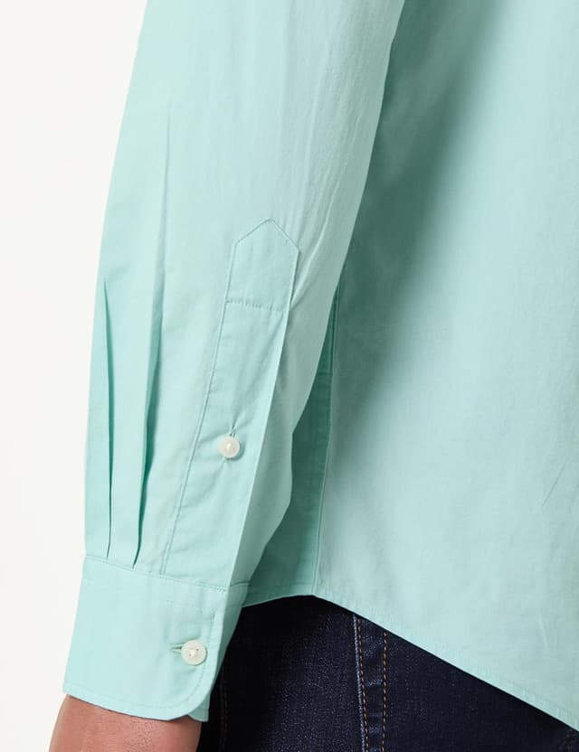 Detalle de Tommy Hilfiger Herren Hemd Flex Poplin Solid Regular Fit