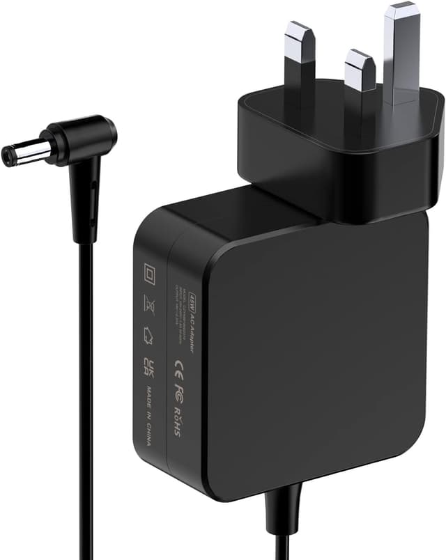 Detalle de BIUBOTY 45W 19V DC laptop charger (compatible with selected ASUS VivoBook & ZenBook models)