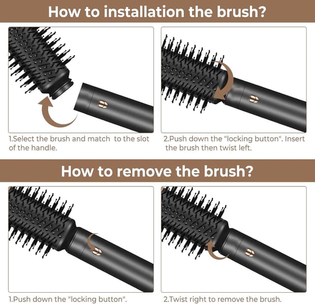 Thumbnail 6 de UKLISS Air Styler 6 in 1 Set für 1000 W