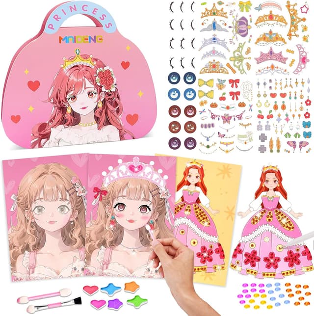 Imagen de Creative Plane 3‑in‑1 Princess Craft Set en OfertitasTOP
