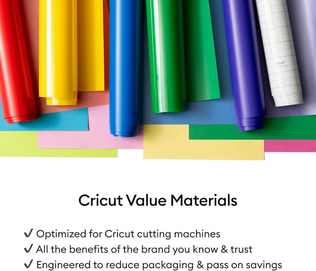 Thumbnail 6 de Cricut Film vinyle pour traceur, 3 m, bleu marine