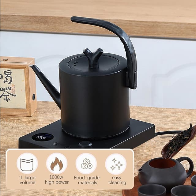 Thumbnail 2 de Hervidor de acero inoxidable 1L con control de temperatura