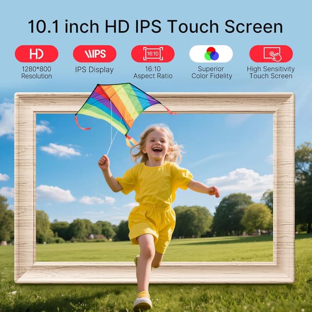 Detalle de Frameo 10.1" WiFi digital photo frame 32GB