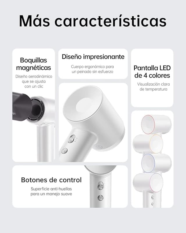 Thumbnail 4 de Laifen Swift Special Secador de Pelo 200M Iones 🌀 Rápido y Silencioso