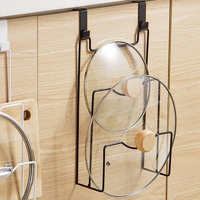 Thumbnail 3 de CHILDWEET Over‑door Pot Lid and Board Rack