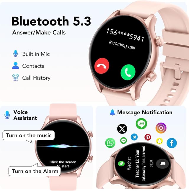 Thumbnail 1 de Smartwatch Mujer 1,39" con llamadas