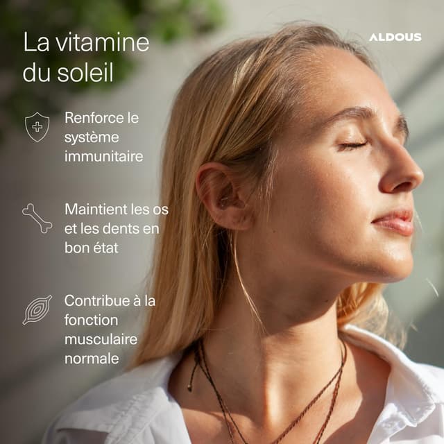 Detalle de Vitamine D3 & K2 2000 UI / 50 mcg – 250 comprimés