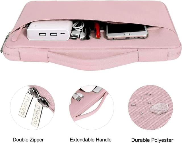 Thumbnail 4 de MOSISO MacBook Air 13 Case with Sleeve, Baby Pink
