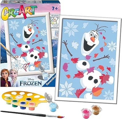Imagen de Ravensburger Creart E Disney Frozen Olaf - Kit Pintura Niños 🎨 en OfertitasTOP
