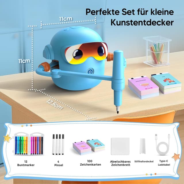 Thumbnail 6 de Malroboter für Kinder Zeichenroboter ab 3 Jahren