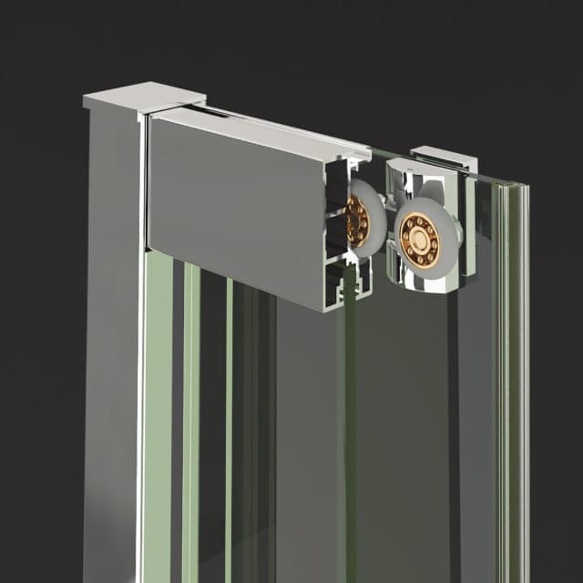 Thumbnail 1 de Ibermampara Corona Mampara ducha 6 mm 198 cm