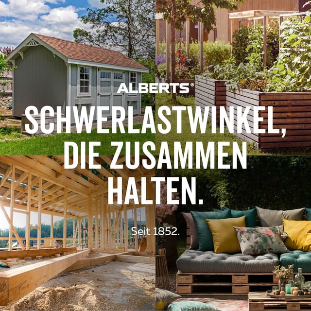 Detalle de Alberts 329440 équerre renforcée galvanisée plastifiée noire 90 x 90 x 65 mm