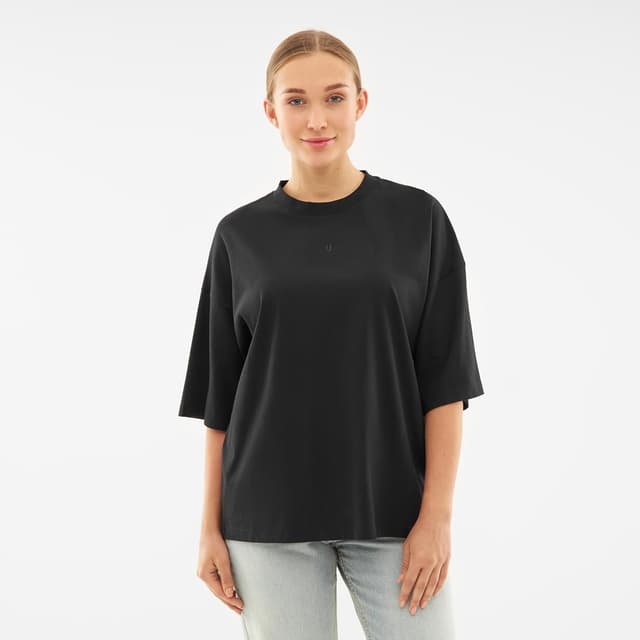 Detalle 2 de Johnny Urban Oversized T-Shirt unisex Sammy Chrome Butterfly in 100% cotone