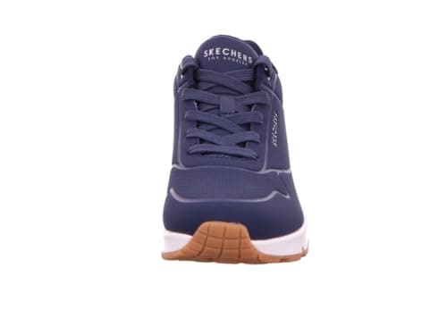 Detalle 1 de Skechers Uno Zapatillas mujer Navy Durabuck Mesh, 37,5
