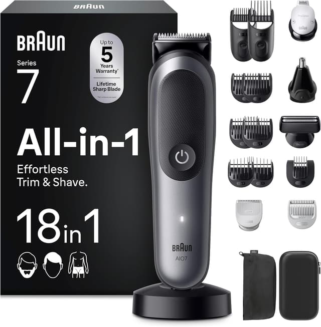 Detalle de Braun All-in-One Series 7 Multigroom 120 Min
