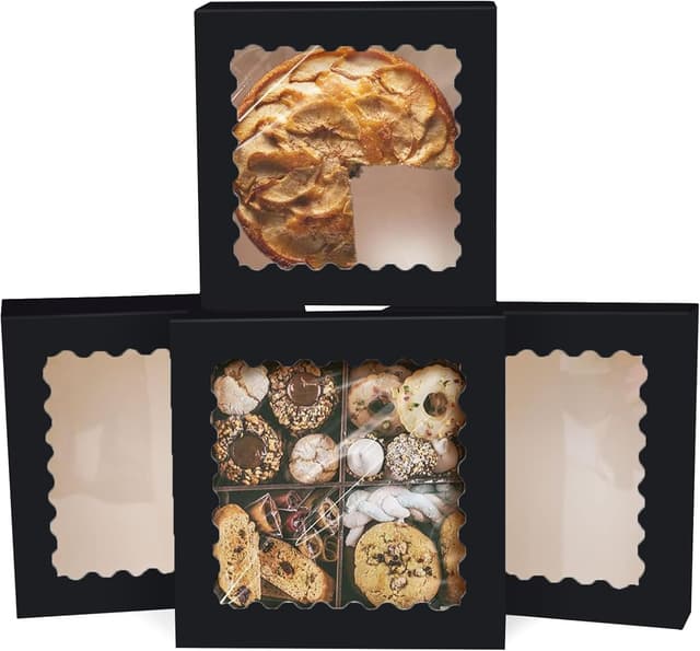 Thumbnail 6 de Gcardist Kuchenboxen Rosa 25,4x25,4x6,3cm 12 Stück