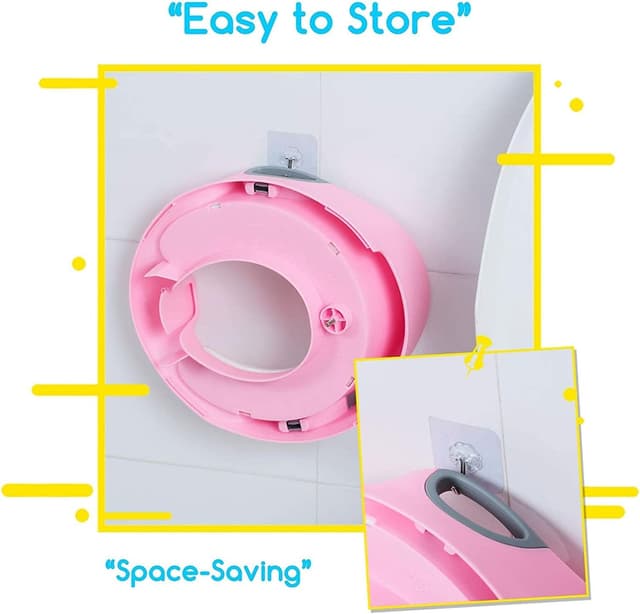 Detalle 2 de Riduttore WC universale per bambini ergonomico con maniglie 🚽