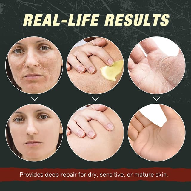 Detalle de Balsamo per la pelle al sego 100% con olio di ricino e olio di incenso